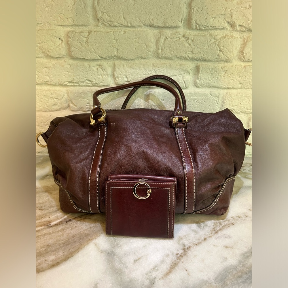Gucci Hobo Bag & Matching Wallet (Burgundy)